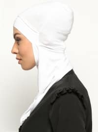 Simple - White - Bonnet