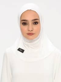 Sport Jersey Viscose Hijab Bone - Ecru