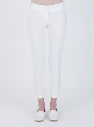 Classic Pants - White - Veteks Line
