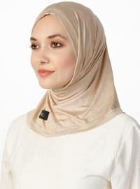 Sport Jersey Viscose Hijab Bone - Beige
