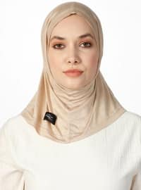 Sport Jersey Viscose Hijab Bone - Beige