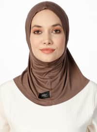Sport Jersey Viscose Hijab Bone - Mink