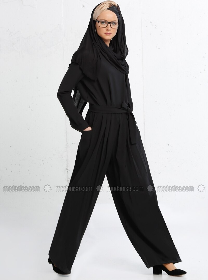 polo neck jumpsuit