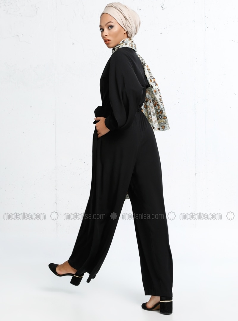 polo neck jumpsuit