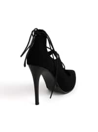 Black - High Heel - Shoes