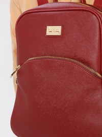 Maroon - Backpack - Bag