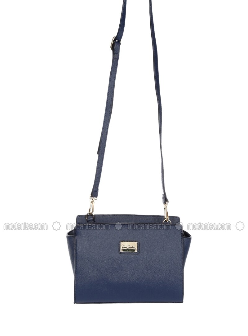 blue cross body bag