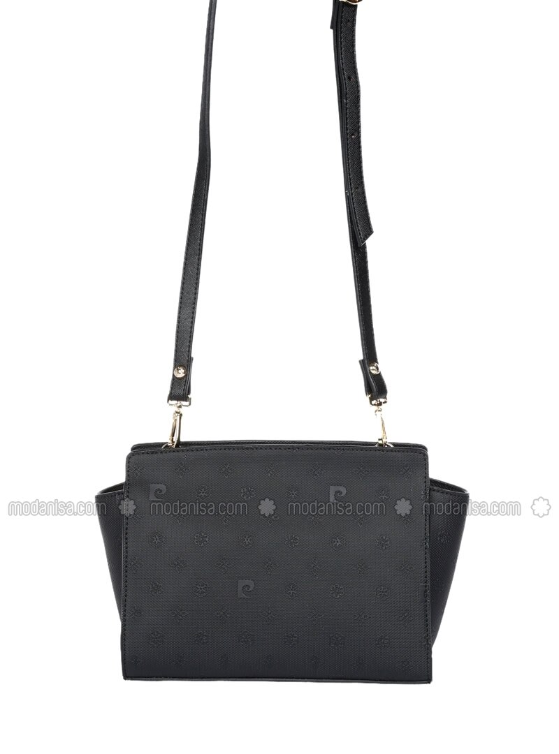 black satchel crossbody bag