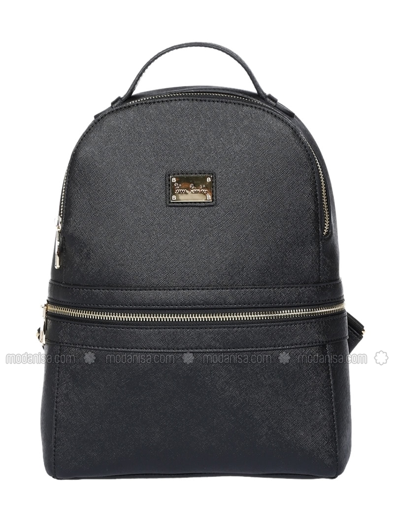 Black - Backpack - Bag - Pierre Cardin