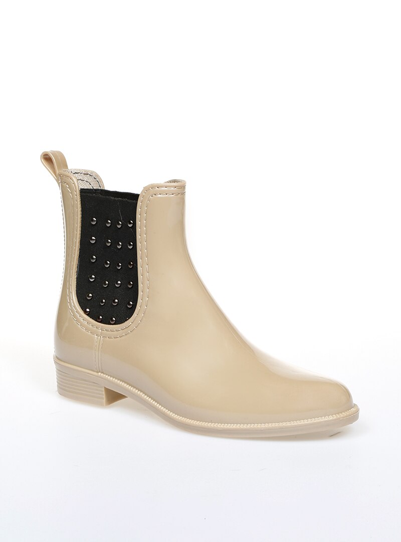 

Boot - Ecru - Boots - Muya, Creme