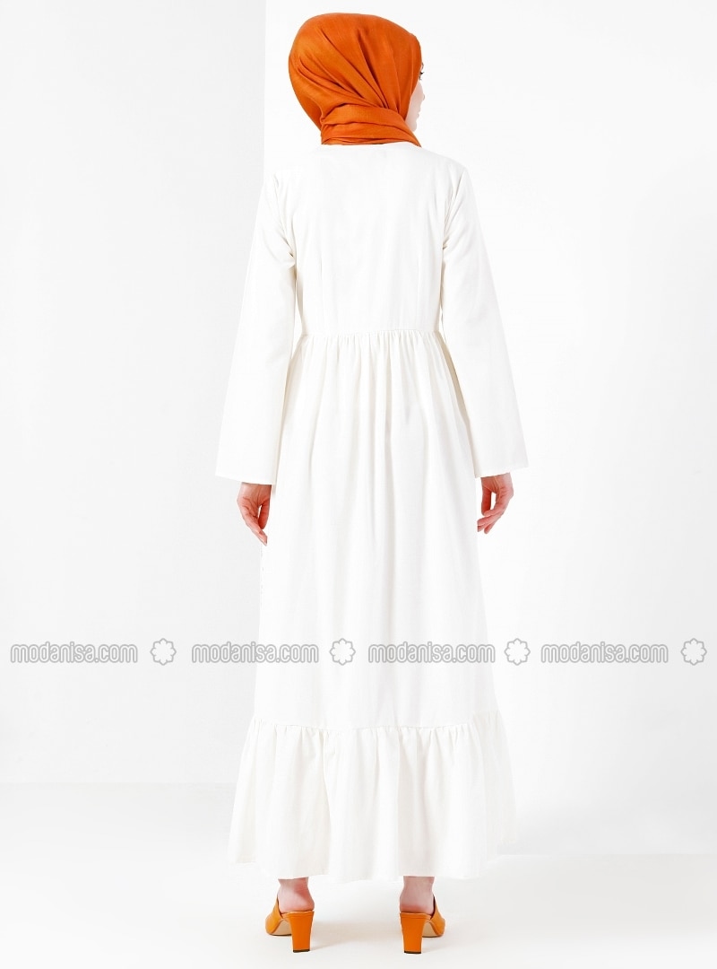 modanisa white dress