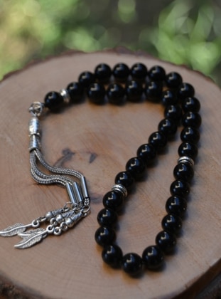 Onyx Natural Stone Rosary (Concentration)