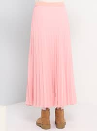 Pink - Fully Lined - Skirt