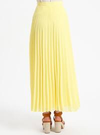 Yellow - Fully Lined - Skirt
