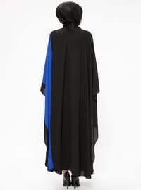 Siyah Saks Abaya