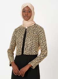 Jacket & Sleeveless Hijab Evening Dresses Evening Dresses Black