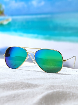 Green - Sunglasses - Blueberry