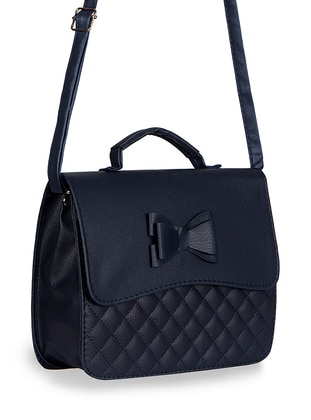 Navy Blue - Shoulder Bags  - Akzen