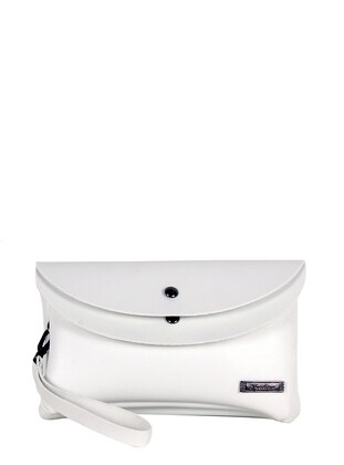 White - Clutch Bags / Handbags - Luwwe
