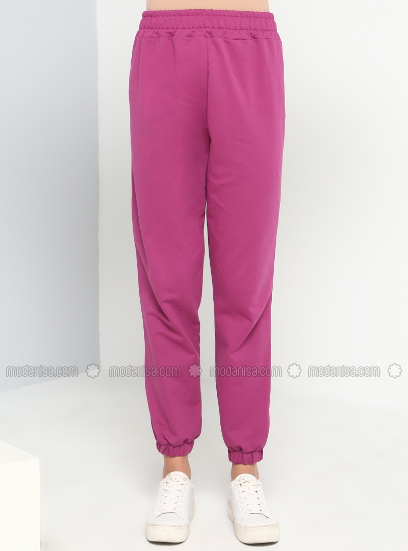 Pink - Purple - Fuchsia - Pants