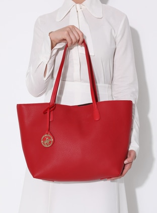 Red - Brown - Shoulder Bags - Beverly Hills Polo Club