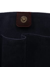 Navy Blue - Maroon - Shoulder Bags