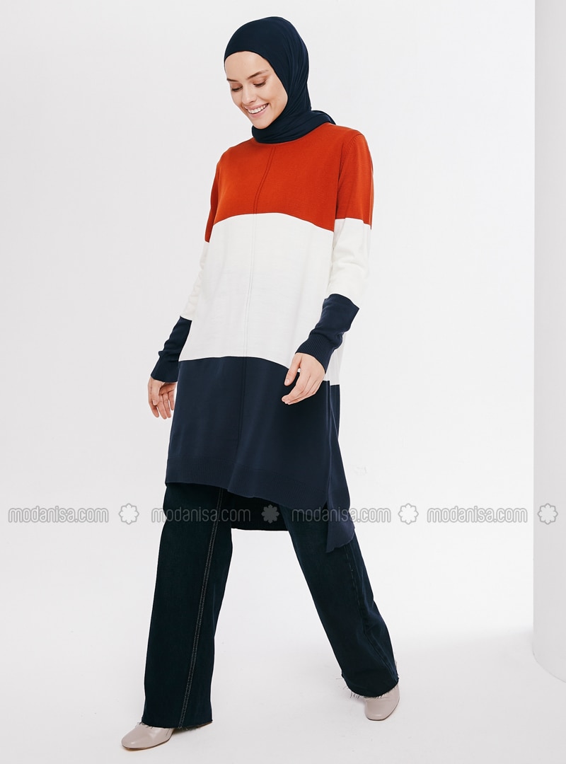 Sweater Tunic Terra-Cotta