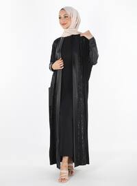Oversized Abaya Black