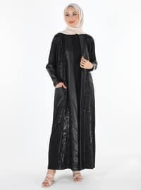 Oversized Abaya Black