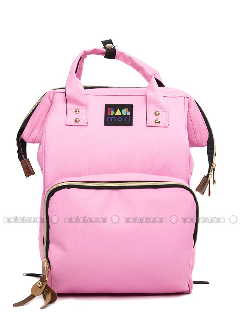 the pink backpack
