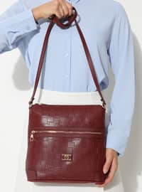 Maroon - Shoulder Bags