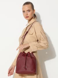 Maroon - Shoulder Bags