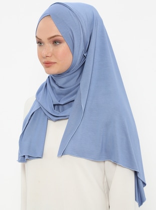 Practical Cross Shawl Blue Instant Scarf