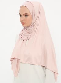 بودرة - من لون واحد - شالات عملية - حجابات جاهزة