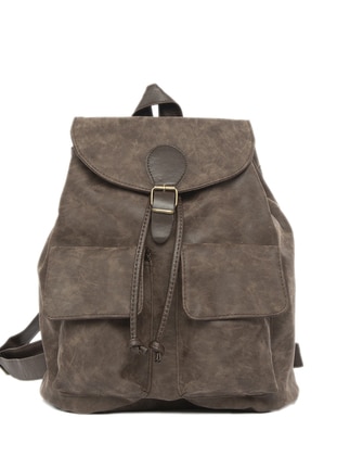 Brown - Backpacks - Bagmori