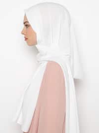 Medina Silk Shawl White