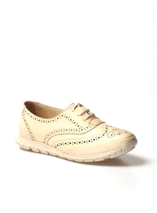 اللون البيج - حذاء كاجوال - أحذية كاجوال - Fast Step
