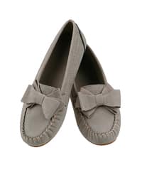 Loafer Flat Shoes Mink