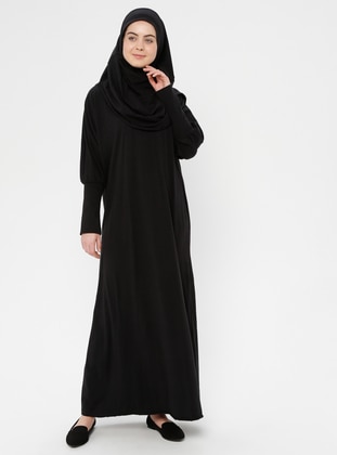 Black - Unlined - Prayer Clothes - Hal-i Niyaz