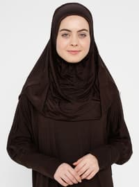 Brown - Unlined - Prayer Clothes - Hal-i Niyaz