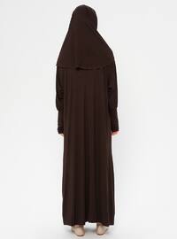 Brown - Unlined - Prayer Clothes - Hal-i Niyaz
