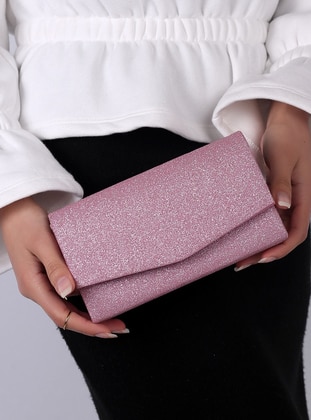 Pink - Clutch Bags / Handbags - WMİLANO