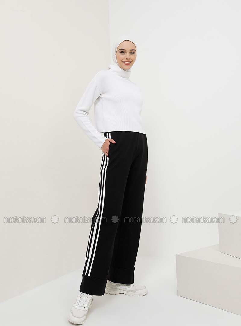 black cotton tracksuit