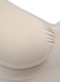 Seamless Thick Straps Bustier Skin