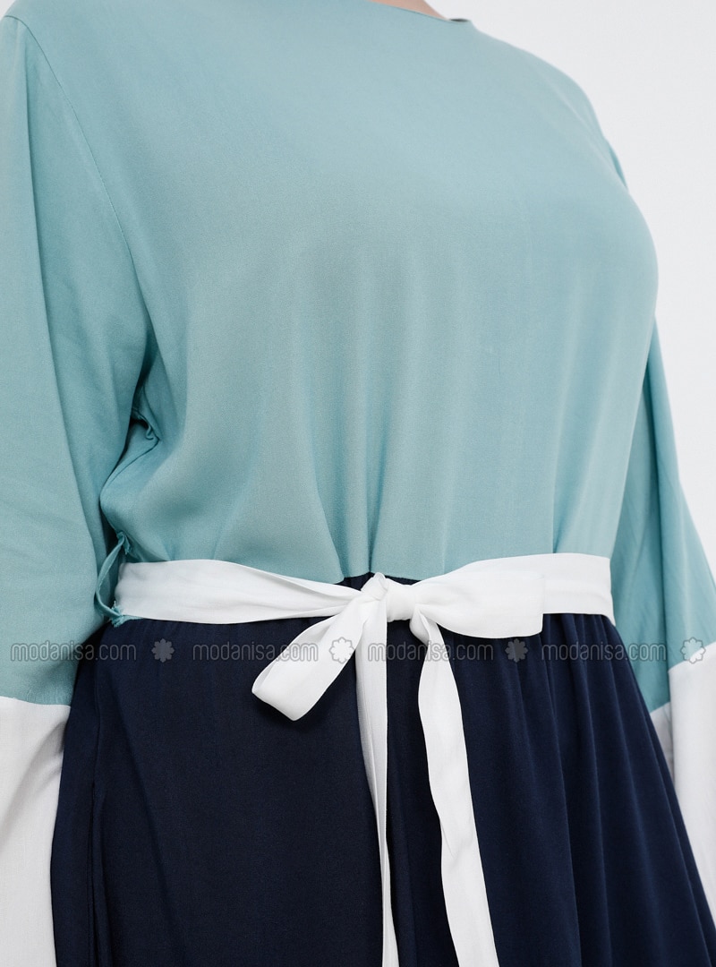 mint green and navy blue outfits