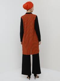 Terra Cotta - Stripe - Unlined - Suit