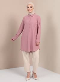 Dusty Rose - Dusty Rose - Point Collar - Tunic