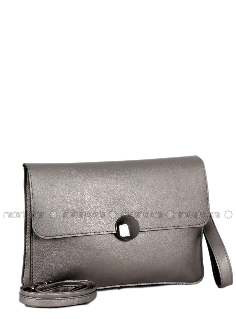 silver leather handbags