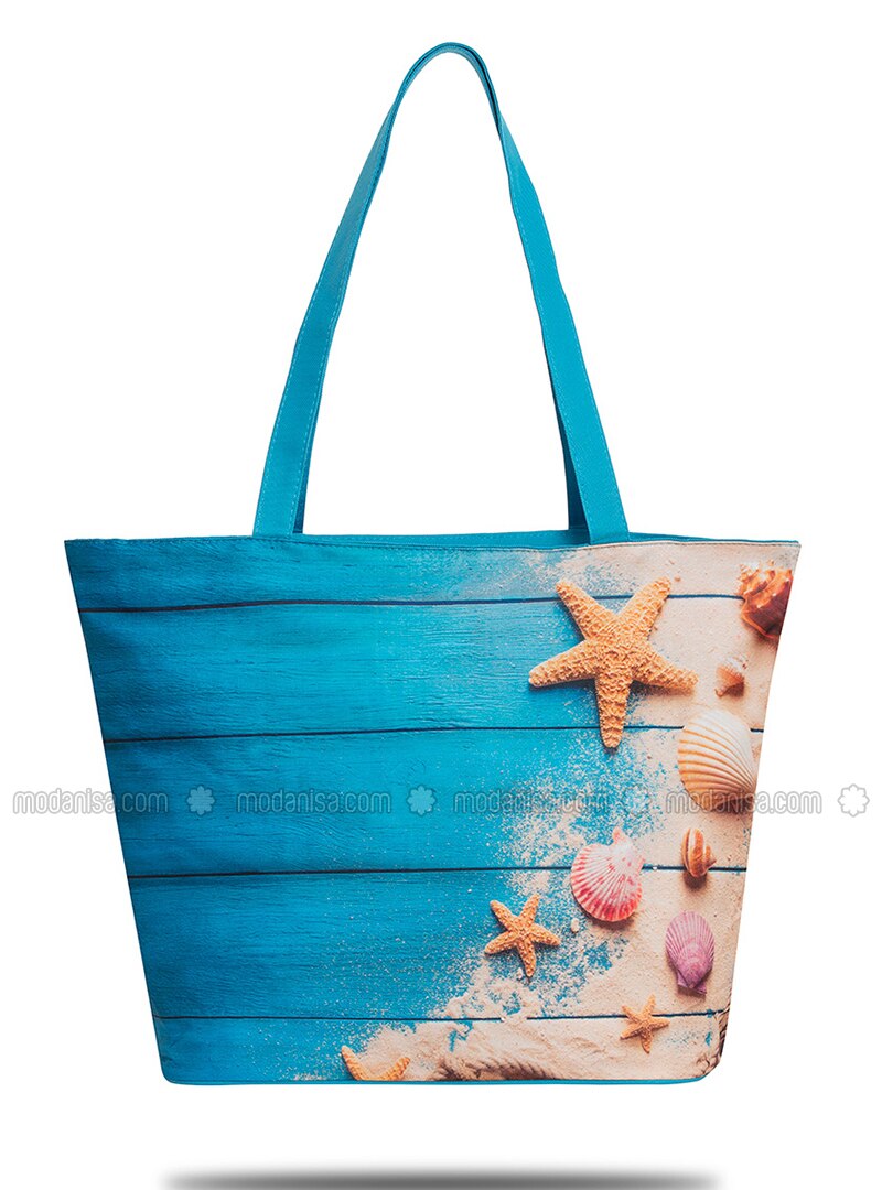Satchel - Blue - Beach Bags