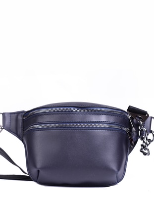 Navy Blue - Navy Blue - Satchel - Belt Bags - Housebags